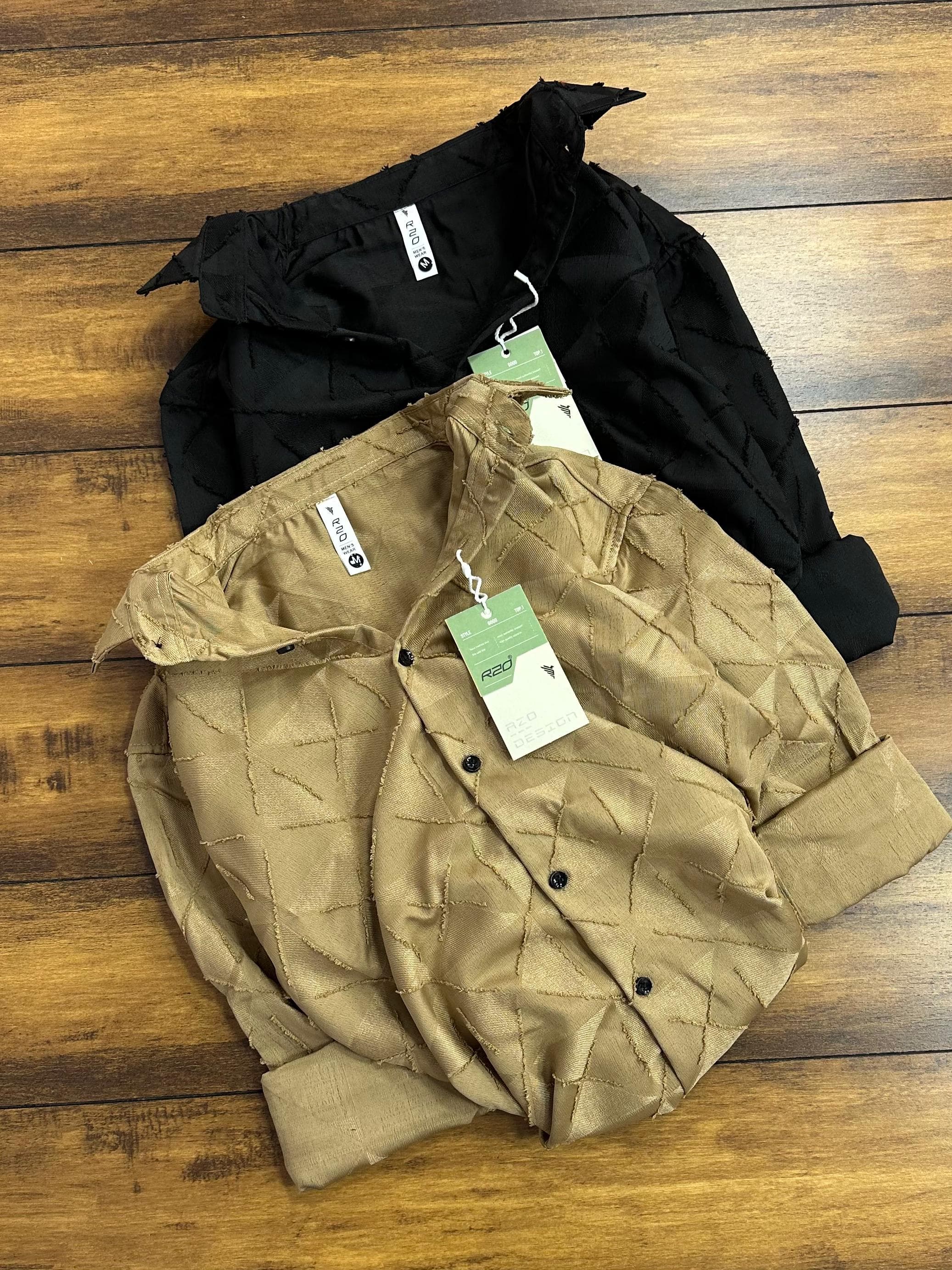 Knitted Jacquard R2O Mens shirt