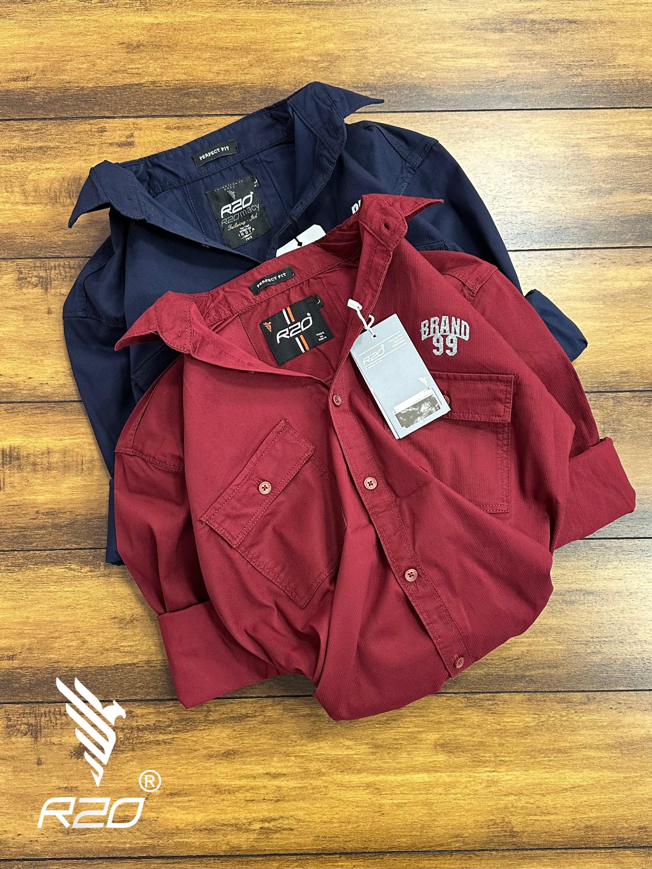 R2O Mens Shirt (Heavy Code)