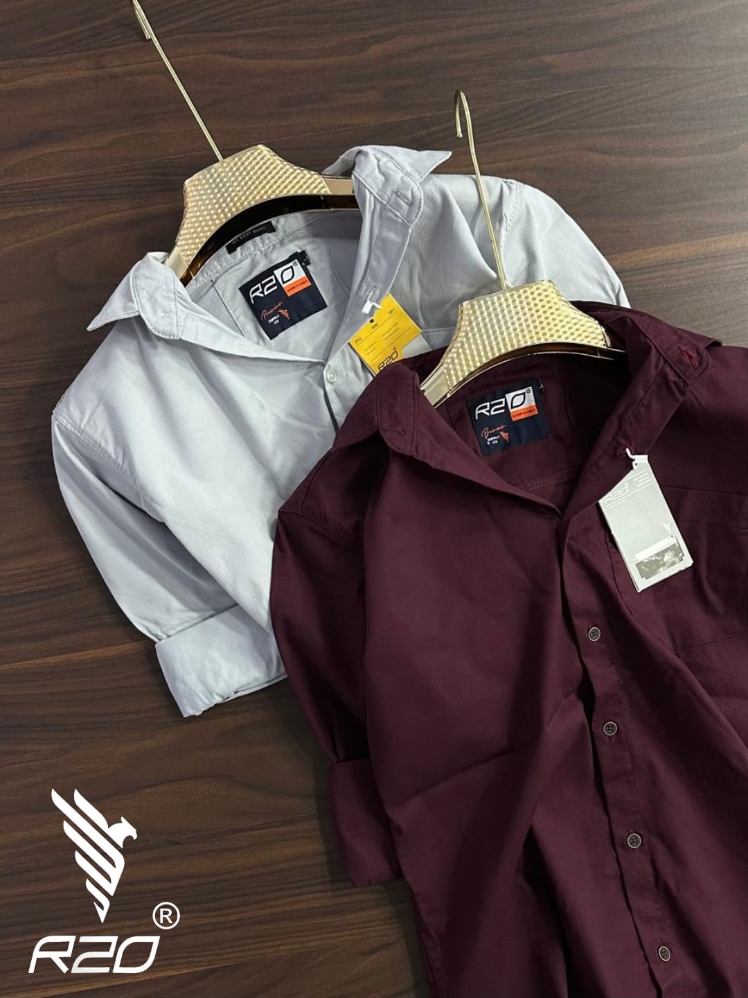 R2O Mens Shirts (CODE PLAIN)